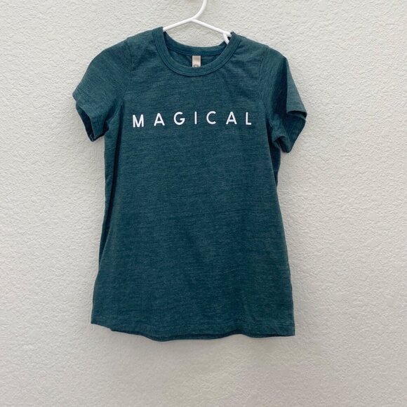 Childhoods Clothing Magical Basic Short Sleeve T Shirt on Spruce Kids size 8-9 - Picture 1 of 6